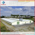 China prefabricated chicken green house modern designs with steel structure in low cost for sale